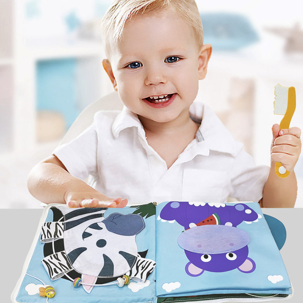 Jungle quiet book new design for toddlers 3+