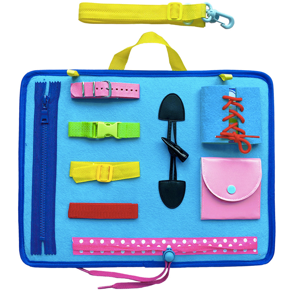9 Basic Educational Learning Toys Busy Board Toys for Toddlers
