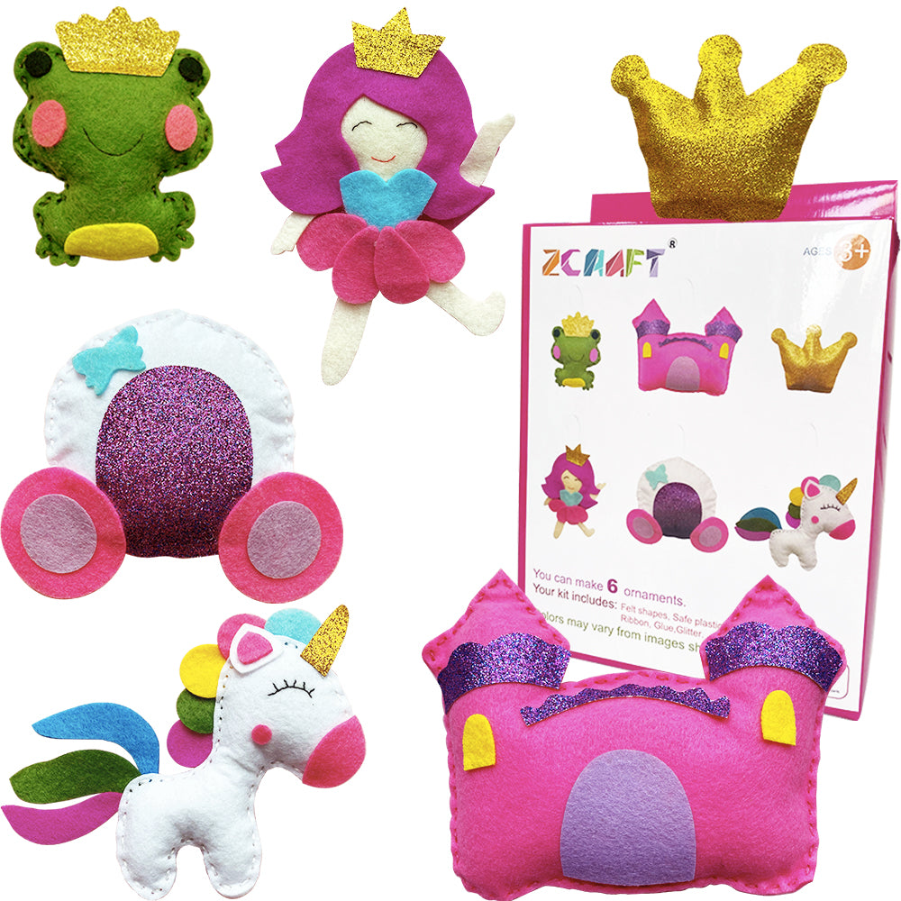 Princess Themed Art and Craft sewing for Girls Best Gift for Girls